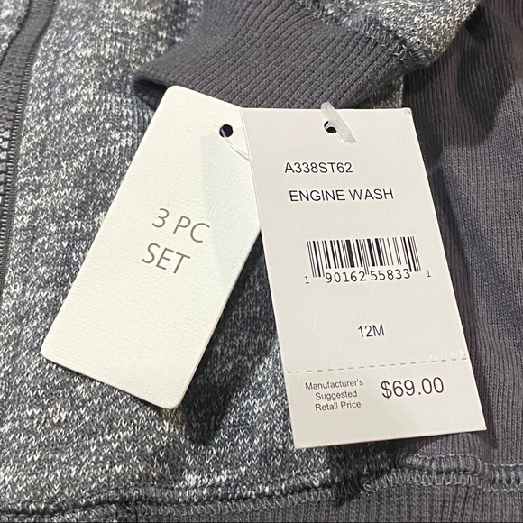 HP!🎉NWT🌟AG Jeans 3-Piece Hoodie, Tee, & Jeans Set - Picture 6 of 16